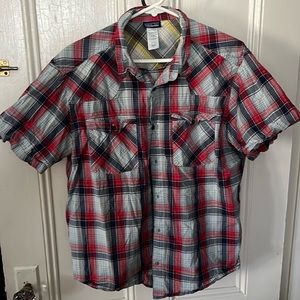 Patagonia Short Sleeve Button down Shirt L